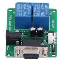 Modulo relè ABS RS232 9600kbps DC5-12V LED