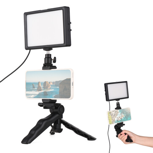 Noir 120 LED kit de bureau 15  10  2 cm, 3200–5600 K 2