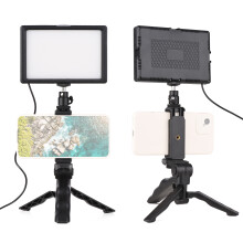 Noir 120 LED kit de bureau 15 10 2 cm, 3200–5600 K