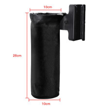 Borsa per bacchette da tamburo con morsetto, 1026 cm, nera, 8 paia