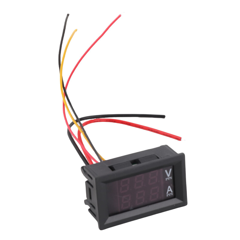 Digital Voltmeter Ammeter Dual Led Display Voltage Amperage Measurement Meter Dc 0Vâ100V100a 6901322457081