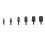 6Pcs Swaging Tool Drill Bit Set Hex Triangular Handle Manual Copper Pipe Flaring Tool HVAC Repairing Set 1
