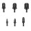 6Pcs Swaging Tool Drill Bit Set Hex Triangular Handle Manual Copper Pipe Flaring Tool HVAC Repairing Set 15