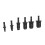 6Pcs Swaging Tool Drill Bit Set Hex Triangular Handle Manual Copper Pipe Flaring Tool HVAC Repairing Set 11
