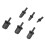 6Pcs Swaging Tool Drill Bit Set Hex Triangular Handle Manual Copper Pipe Flaring Tool HVAC Repairing Set 8