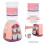 Dispenser di bevande mini rosa giocattolo con suono 4