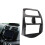 Cadre de navigation noir 2-DIN pour Spark/Beat 2014 15