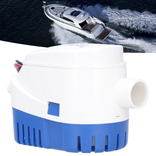 Pompa sommersa per sentina 12 V DC 600 GPH colore ABS per barca