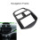 Cadre de navigation noir 2-DIN pour Spark/Beat 2014 7