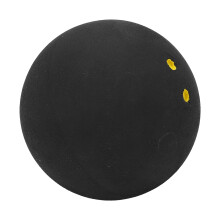 Balle de squash de 37 mm - Double Yellow Dot, caoutchouc de 25 g