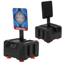 Fucile giocattolo elettronico per bersagli, 2 batterie AA, 9x9x15,5 cm