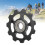 Bike Sprocket Aluminum Alloy RustProof Durable Black Replaceable Bicycle Components 1