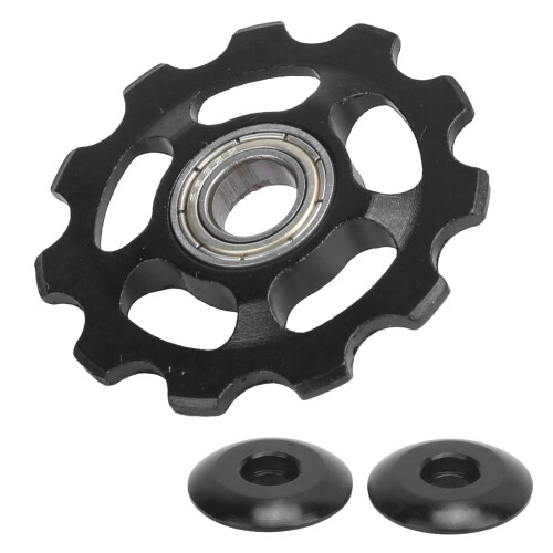 Bike Sprocket Aluminum Alloy RustProof Durable Black Replaceable Bicycle Components 1