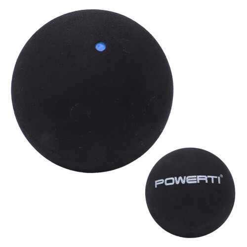 37mm Single Dot Squash Balls Rubber Squash Racket Balls for Beginner Competition TrainingSingle Blue Dot(Large Elasticity)