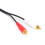 Cavo XLR a RCA doppio da 1,5 m 2x3 mm 10
