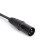 Cavo XLR a RCA doppio da 1,5 m 2x3 mm 3