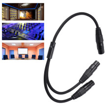 JD6073 Cavo XLR F a due XLR F 0.5m 6.0mm 22AWG