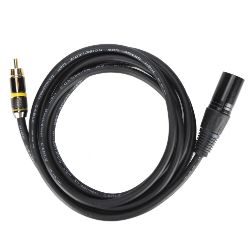 JD6062-2M Cavo XLR a RCA 2m 5mm 0.19in 22AWG 1