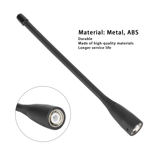 Antenna per walkie-talkie TK378 TK278 400-470MHz 17cm 2