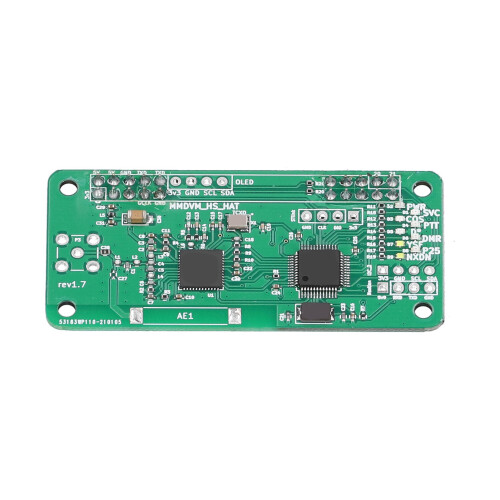 Kit d'extension MMDVM DMR P25 Bleu/Vert/Noir