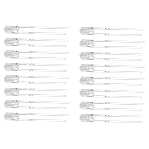 Kit de diodes LED 3 V 3 mm 8 couleurs, 100 pièces 2
