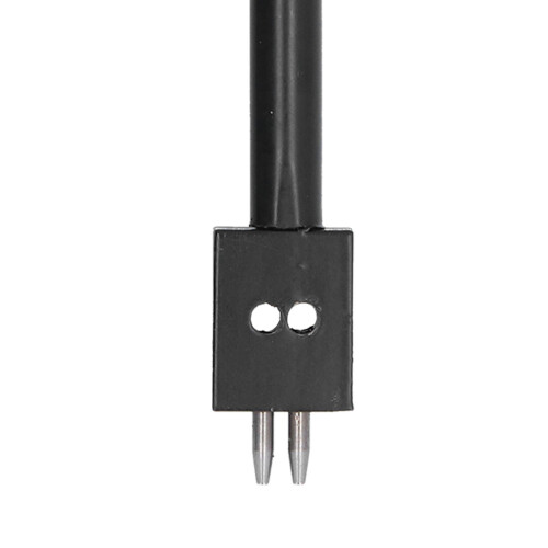 3 pièces d'outils en cuir noir perforé 4 mm kits 2