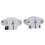 2 pezzi SHF8 supporto cromato per barra guida lineare 16