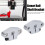2 pezzi SHF8 supporto cromato per barra guida lineare 7