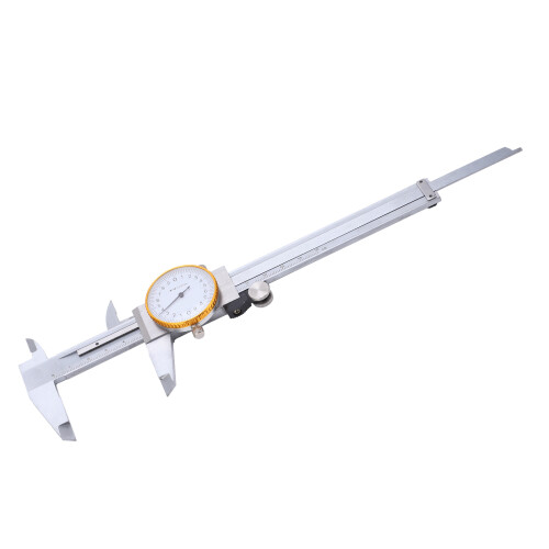 0150mm Calibro a quadrante - Acciaio, Argento, 0-150mm