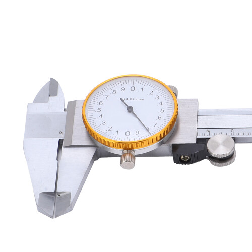 0150mm Calibro a quadrante - Acciaio, Argento, 0-150mm 2
