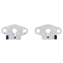 2 pezzi SHF8 supporto cromato per barra guida lineare