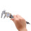 0150mm Calibro a quadrante - Acciaio, Argento, 0-150mm 8