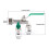 DoubleTap 3/4 di pollice e 13/4 di pollice Verde 17,611,44,6 cm 2