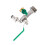 DoubleTap 3/4 di pollice e 13/4 di pollice Verde 17,611,44,6 cm 5