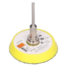 Tampon de support à velcro, plaque de 2 po, tige de 3 mm