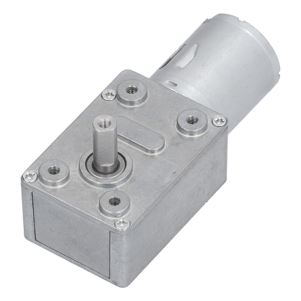 Turbine Motor Geared Speed Reduction Micro Worm Gear Transmission Parts Dc12v 30Rpm 6921322460799