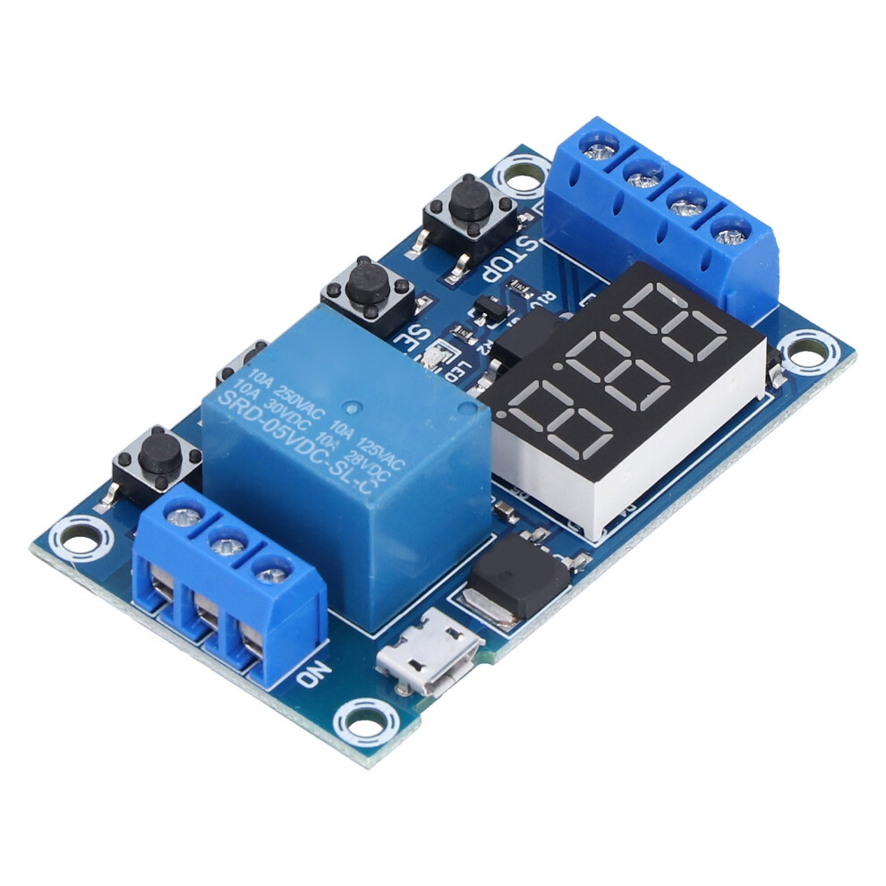 Timer Relay Module One Way Trigger Cycle Timing Delay Switch Circuit Board Accessories 7901322461339