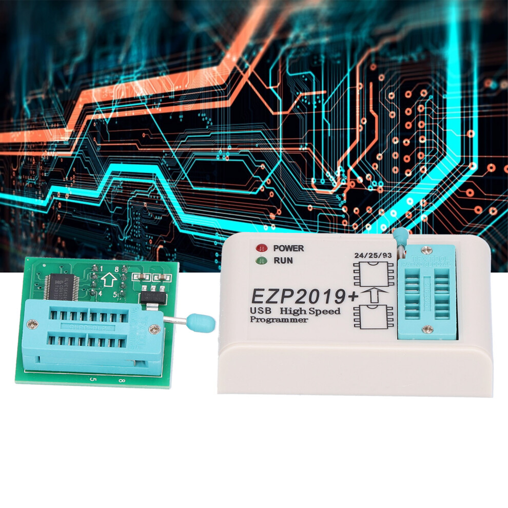 Usb Spi Programmer Eprom Flash 24 25 93 Bios Programmable Logic Circuit Ezp2019 For Win7/Win8 8071322461406