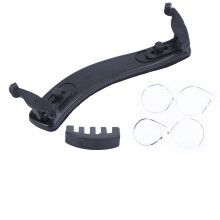 Kit de pièces de violon 3 en 1 pour 3/4 et 4/4, caoutchouc et acier