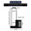 Combination Padlock Outdoor, Waterproof Heavy Duty Padlock with Code, Multifunctional Adjustable Long Padlock- 3