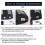 Combination Padlock Outdoor, Waterproof Heavy Duty Padlock with Code, Multifunctional Adjustable Long Padlock- 5