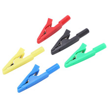 U16 41mm/6mm/2mm Morsetto a coccodrillo RossoNeroGialloVerdeBlu