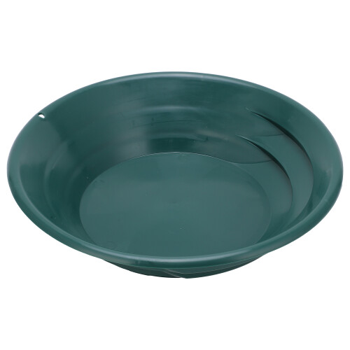 Padella per oro in ABS verde da 380 mm e 15,0 in, setacciatura manuale 1
