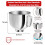 Bol en acier inoxydable compatible avec KitchenAid Classic 4