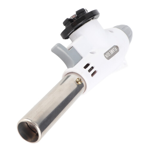 Flame Thrower Fire Gun 360 Degree Upside Down Kitchen Baking Tool for Picnic Outdoor