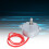 2 pezzi micro motore TYC AC12V 8-10 giri/min CW/CCW 4W 15