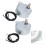 TYC-50 4W Mini Motore Sincrono Alluminio+Ottone CW/CCW 16
