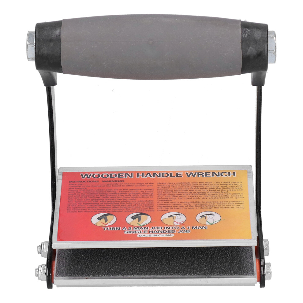 Plywood Carrier Portable Heavyduty Durable Metal Carrying Tool For Panels Boards Slabs 8721322467440