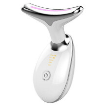 Masajeador de cuello portátil ES-1081 con iluminación de color y lifting de cuello