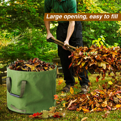 Sac de rangement 55,8 x 45,7 cm vert, grande capacité